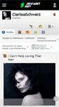 Mobile Screenshot of clarissaschwarz.deviantart.com