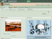 Tablet Screenshot of chimera64.deviantart.com