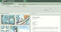 Desktop Screenshot of melodicmademoiselle.deviantart.com