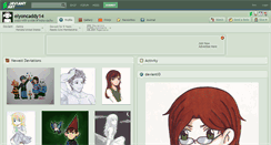 Desktop Screenshot of elyoncaddy14.deviantart.com