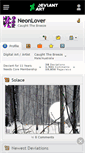 Mobile Screenshot of neonlover.deviantart.com
