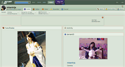 Desktop Screenshot of misaninja.deviantart.com