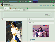 Tablet Screenshot of misaninja.deviantart.com