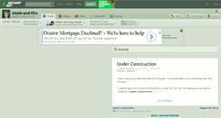 Desktop Screenshot of alexis-and-kiro.deviantart.com
