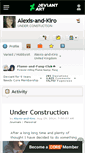 Mobile Screenshot of alexis-and-kiro.deviantart.com