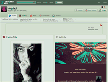 Tablet Screenshot of hoydadi.deviantart.com