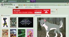 Desktop Screenshot of mikethewolfboy.deviantart.com