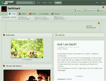 Tablet Screenshot of darthlizard.deviantart.com
