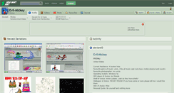 Desktop Screenshot of evil-mickey.deviantart.com