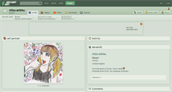 Desktop Screenshot of misu-animu.deviantart.com