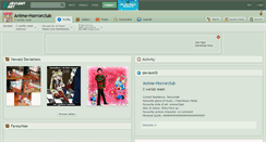 Desktop Screenshot of anime-horrorclub.deviantart.com