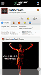 Mobile Screenshot of datascream.deviantart.com