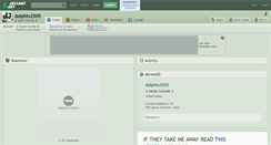 Desktop Screenshot of dolphin2505.deviantart.com