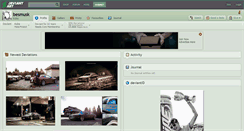 Desktop Screenshot of besmusk.deviantart.com
