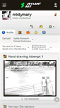 Mobile Screenshot of mistymary.deviantart.com