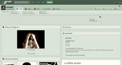 Desktop Screenshot of kirmizi.deviantart.com