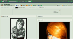 Desktop Screenshot of gingernutt.deviantart.com