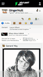 Mobile Screenshot of gingernutt.deviantart.com