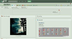 Desktop Screenshot of manicberry.deviantart.com