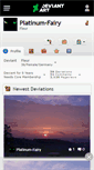 Mobile Screenshot of platinum-fairy.deviantart.com
