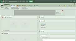 Desktop Screenshot of ohshizplz.deviantart.com