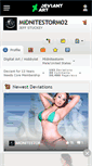 Mobile Screenshot of midnitestorm02.deviantart.com