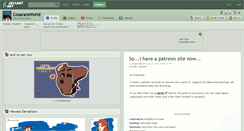 Desktop Screenshot of cosararaworld.deviantart.com