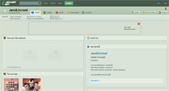 Desktop Screenshot of jaredlinwood.deviantart.com