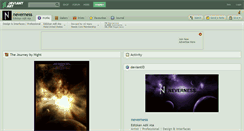 Desktop Screenshot of neverness.deviantart.com