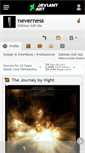 Mobile Screenshot of neverness.deviantart.com