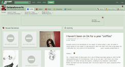 Desktop Screenshot of deidaraforever96.deviantart.com