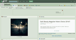 Desktop Screenshot of chelloveck.deviantart.com