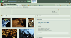 Desktop Screenshot of dont-know-dont-care.deviantart.com
