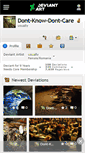 Mobile Screenshot of dont-know-dont-care.deviantart.com
