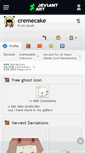 Mobile Screenshot of cremecake.deviantart.com