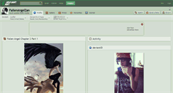 Desktop Screenshot of fallenangelzan.deviantart.com