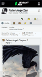 Mobile Screenshot of fallenangelzan.deviantart.com