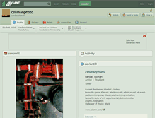 Tablet Screenshot of csismanphoto.deviantart.com