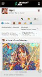 Mobile Screenshot of nevi.deviantart.com