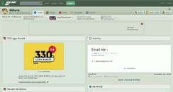 Desktop Screenshot of diekave.deviantart.com