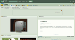 Desktop Screenshot of crushia.deviantart.com