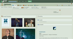 Desktop Screenshot of massimunex.deviantart.com