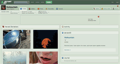 Desktop Screenshot of nomountain.deviantart.com