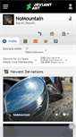 Mobile Screenshot of nomountain.deviantart.com
