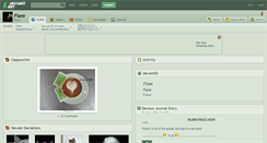Desktop Screenshot of flore.deviantart.com
