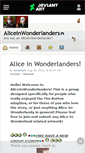 Mobile Screenshot of aliceinwonderlanders.deviantart.com