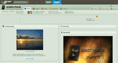 Desktop Screenshot of andalite-friends.deviantart.com