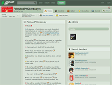 Tablet Screenshot of pointandpmgiveaway.deviantart.com