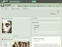 Tablet Screenshot of luis-royo.deviantart.com