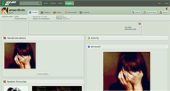 Desktop Screenshot of emseviltwin.deviantart.com